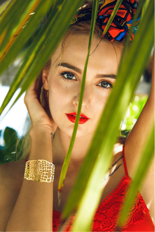 Bracelet type manchette motif serpent, de la marque Feroce Lioness